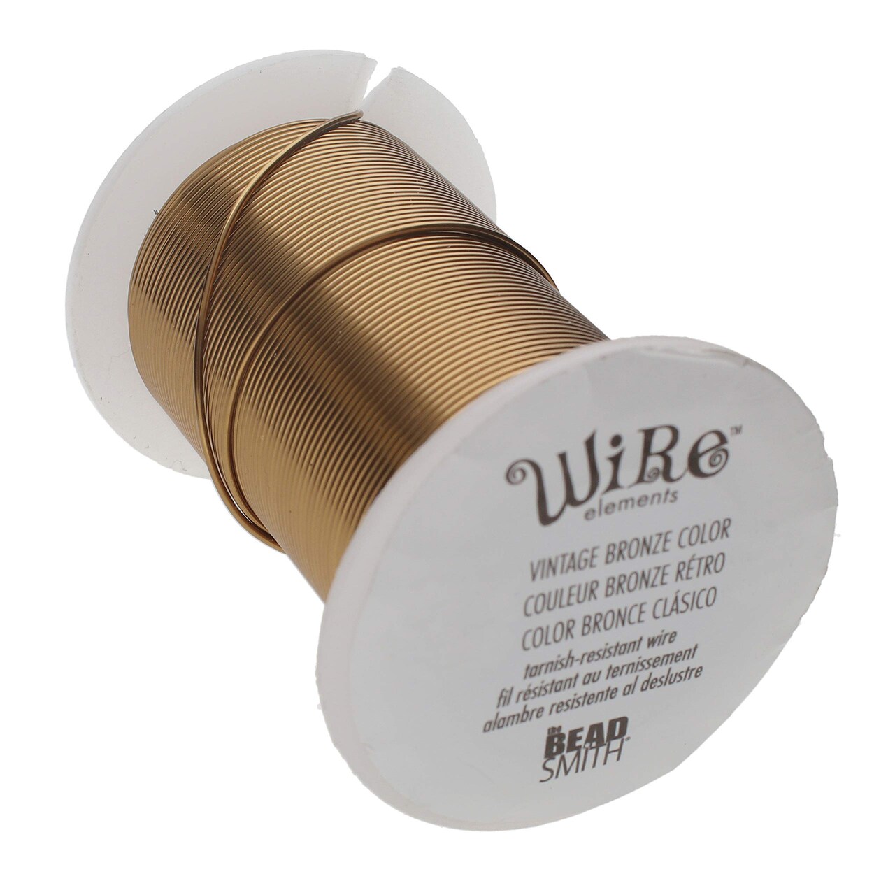 The Beadsmith Wire Elements Lacquered Tarnish-Resistant Copper Wire